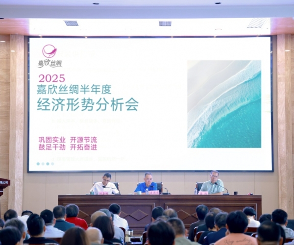 tyc41183太阳成集团丝绸2025半年度经济形势剖析会顺遂召开